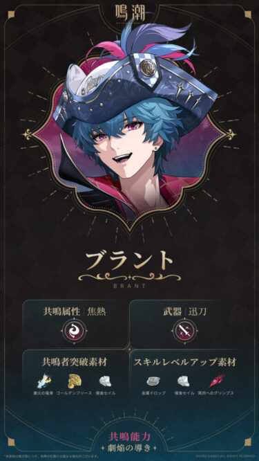 【鳴潮】ブラントは微課金向けのキャラ？